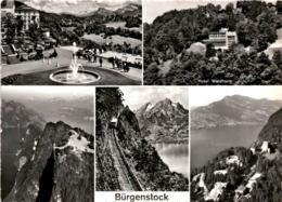 Bürgenstock - Hotel Waldheim - 5 Bilder (011329) * 13. 7. 1964 - Andere & Zonder Classificatie