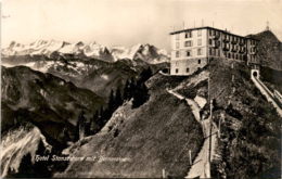 Hotel Stanserhorn Mit Berneralpen (3034) * 3. 5. 1932 - Stans