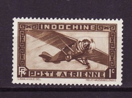 Indochine - Indochina - Mainland Southeast Poste Aérienne 1933-38 Y&T N°PA1 - Michel N°F184 * - 1c Avion - Airmail