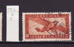 Indochine - Indochina - Mainland Southeast Poste Aérienne 1933-38 Y&T N°PA7 - Michel N°F190 (o) - 30c Avion - Poste Aérienne