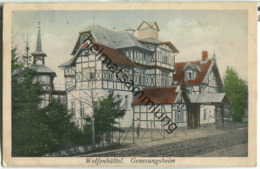 Wolfenbüttel - Genesungsheim - Verlag M. Glückstadt & Münden Hamburg - Feldpost - Wolfenbüttel