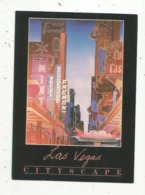 Cp , ETATS UNIS , NEVADA ,  LAS VEGAS ,cityscape , Illustrateur Jon Mac,  Voyagée 1986 - Las Vegas