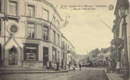 Andenne Rue De L'hotel De Ville 3101 Imprimerie Animée 1919 - Andenne