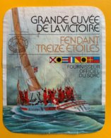 11716 - Grande Cuvée De La Victoire 4e Course Autour Du Monde UBS Switzerland - Sailboats & Sailing Vessels