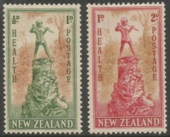 New Zealand. 1945 Health Stamps. MH Complete Set. SG 665-666 - Neufs