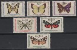 PAP 3 - TCHECOSLOVAQUIE N° 1483/88 Neufs** Papillons - ...-1918 Prefilatelia