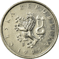 Monnaie, République Tchèque, Koruna, 1995, TTB, Nickel Plated Steel, KM:7 - Tchéquie