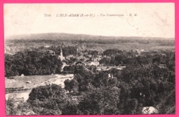 L'Isle Adam - Vue Panoramique - Eglise - Edit. MALCUIT - L'Isle Adam