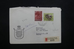 LIECHTENSTEIN - Enveloppe En Recommandé De Vaduz Pour Paris En 1960, Affranchissement Plaisant - L 42730 - Covers & Documents