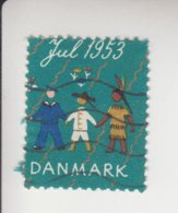 Denemarken Kerstvignet Cat.AFA Julemaerken Norden: Uitgifte Door Danmark Julemaerke Kom.jaar 1953 Pos.42 Op 50 - Feuilles Complètes Et Multiples