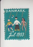 Denemarken Kerstvignet Cat.AFA Julemaerken Norden: Uitgifte Door Danmark Julemaerke Kom.jaar 1953 Pos.44 Op 50 - Full Sheets & Multiples