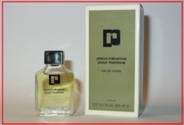 Paco RABANNE : Miniature De Collection. Pour Homme, Eau De Toilette, 5 Ml. Parfait état - Miniaturen Herrendüfte (mit Verpackung)