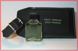 Paco RABANNE : Miniature De Collection. R Pour Homme, Eau De Toilette, 5 Ml. Parfait état - Miniaturas Hombre (en Caja)