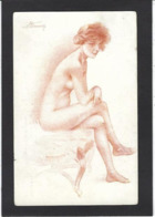 CPA Meunier Suzanne Art Nouveau Femme Women Non Circulé Nu Féminin Nude - Meunier, S.