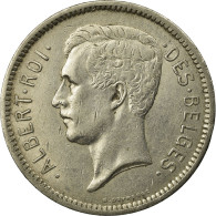 Monnaie, Belgique, 5 Francs, 5 Frank, 1933, TTB, Nickel, KM:97.1 - 5 Francs & 1 Belga