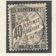 N°19 TAXE - 1859-1955 Used