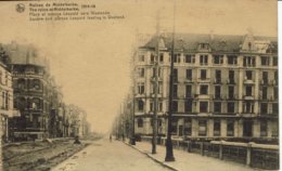 MIDDELKERKE-RUINES GUERRE 1914/1918-PLACE ET AVENUE LEOPOLD - Middelkerke