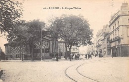 Thème:     Cirque.      Angers  49   . Le Cirque Théâtre  Et La Rue Boisnet    4      (Voir Scan) - Circo