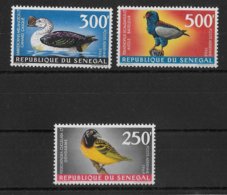 SENEGAL - OISEAUX / BIRDS - POSTE AERIENNE YVERT 65/67 ** MNH - COTE = 33.2 EUR - Senegal (1960-...)