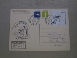 Kerguelen 30-4-2018 Carte Cachet Mission 68 - Cartas & Documentos