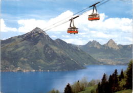 Luftseilbahn - Beckenried - Klewenalp - Blick Auf Gersau (8438) * 4. 10. 1986 - Beckenried