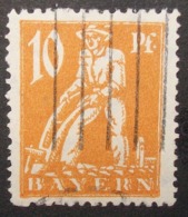 N°1411B TIMBRE ANCIENS ETATS BAYERN OBLITERE - Bavaria