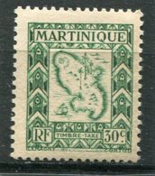 MARTINIQUE   N°  28 **  (Y&T)  (Taxe) (Neuf) - Strafport