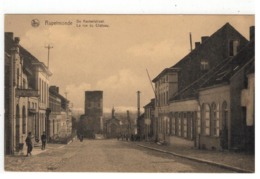 Rupelmonde  De Kasteelstraat. La Rue Du Château - Kruibeke