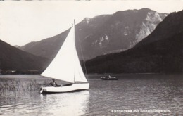 AK Lunzersee Mit Scheiblingstein - Segelboot - 1962 (43791) - Lunz Am See