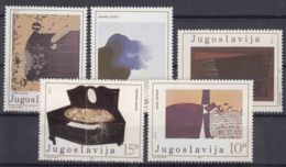Yugoslavia Republic 1982 Art Mi#1957-1961 Mint Never Hinged - Unused Stamps