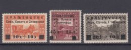 Yugoslavia, Kingdom SHS, Issues For Bosnia 1919 Mi#30-32 Mint Hinged - Nuovi