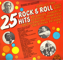 * LP *  25 ROCK & ROLL HITS - CARL PERKINS, ROY ORBISON, BO DIDDLEY, JOHNNY CASH, JERRY LEE LEWIS A.o. - Compilaciones