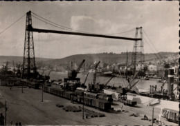 ! [76] Carte Postale, Rouen, 1948, Le Pont Transbordeur, Schwebefähre, Hafen, Harbour, Chemin De Fer - Rouen