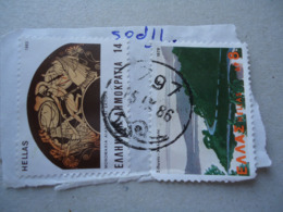 GREECE USED STAMPS  POSTMARKS TROBETINE ΝΟΥΜ  797 - Maschinenstempel (Werbestempel)