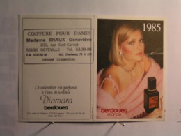 Octeville - Calendrier 1985 - Coiffure Pour Dames Enaux Geneviève - Rue Sadi Carnot - Octeville