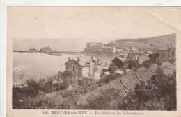 *** 66  *** BANYULS SUR MER  La Jetée Et Les Laboratoires TTB écrite - Banyuls Sur Mer