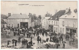 58 - Champlemy - Le Champ De Foire - Animée 1925 - Other Municipalities