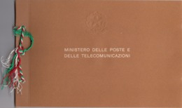 LIBRETTO / CARTE VALORI POSTALI  EMESSE DALL'AMMINISTRAZIONE POSTALE ITALIANA NEL 1968 - Carnets