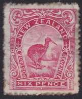 6d REDUCED KIWI OG - Unused Stamps