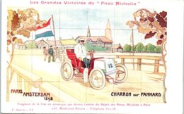 THEME - PUB --  Les Grandes Victoires Du Pneu Michelin - Paris Amsterdam 1898 - Publicidad