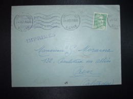 LETTRE TP M. DE GANDON 5F OBL.MEC.24 II 51 CHATELLERAULT VIENNE (86) RENE J. BEAUDOIN - Altri & Non Classificati