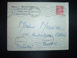 LETTRE TP M. DE GANDON 15F OBL.MEC.18 V 50 CHATELLERAULT VIENNE (86) RENE J. BEAUDOIN - Altri & Non Classificati