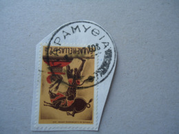 GREECE  USED  STAMPS  WITH POSTMARK  ΠΑΡΑΜΥΘΙΑ - Poststempel - Freistempel