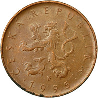 Monnaie, République Tchèque, 10 Korun, 1995, TTB, Copper Plated Steel, KM:4 - Tchéquie