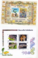 Nouvelle Calédonie BF 25/27 , 29 Année Du Serpent, Tortues Marines, Reptiles Neuf * * TB  MNH Faciale 5.72 - Blocchi & Foglietti