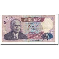 Billet, Tunisie, 5 Dinars, 1983-11-03, KM:79, TB - Tunesien