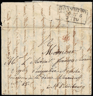 1846 - Fresca Lettera Prefilatelica Spedita Da Nizza Marittima 29/9/1846 A S.Pietroburgo In Russia, ... - Sardinia