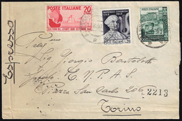 1950 - 20 Lirte Fiera Del Levante, 20 Lire Ponte Trinità, 20 Lire Cimarosa (610,613,615), Perfetti, ... - Other & Unclassified