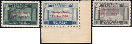 GOV. POLACCO DI LONDRA 1954 - Soprastampa Carminio (4/6), Ottima Centratura, Gomma Integra, Perfetti... - 1946-47 Période Corpo Polacco