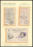 OCCUPAZIONE AMERICANA AMGOT SICILIA 1944 - 50 Cent. (4), Perfetto, Su Ricevuta Di Ritorno Di Un Asse... - Andere & Zonder Classificatie